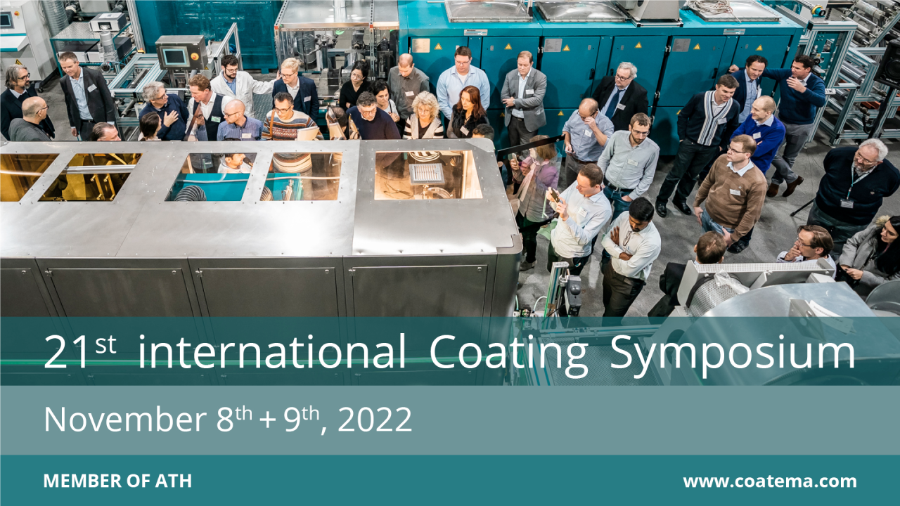 Read more about the article Coatema 21st international Coating Symposium