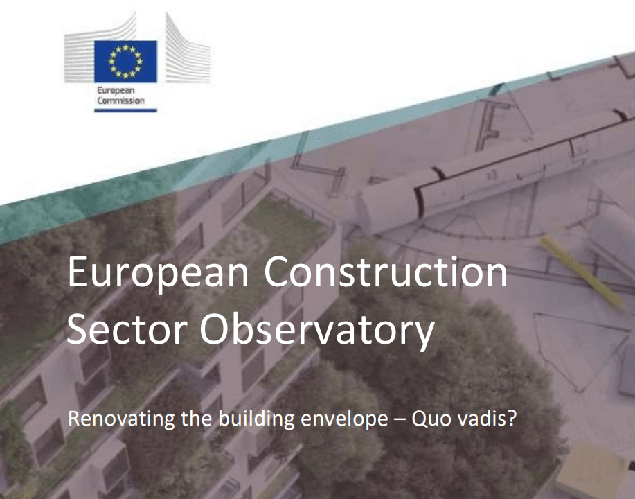 Read more about the article European Construction Sector Observatory – Renovating the building envelope – Quo vadis?