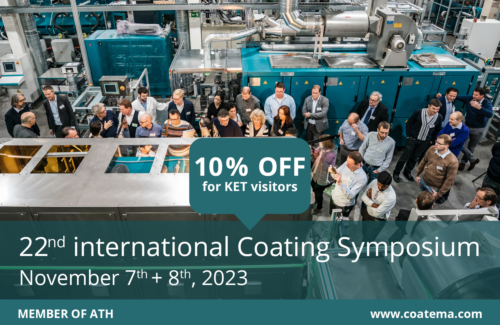 22nd international Coating Symposium for coating, printing and laminating
