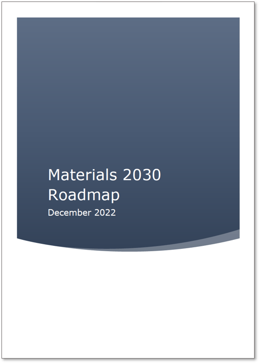 Materials 2030 Roadmap