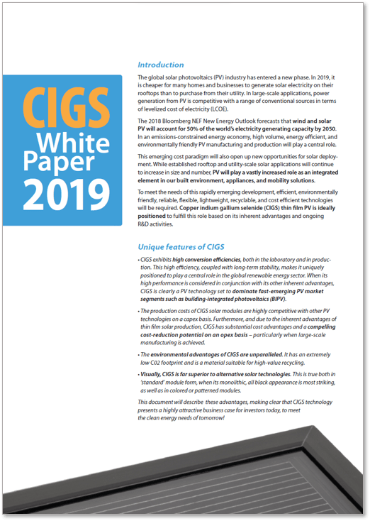 CIGS White Paper 2019