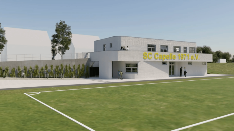 Bild 1 Nordkirchen Vereinsheim 3D Beton ©STEINHOFFarchitekten 768x432